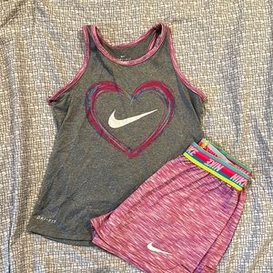 Little girls size 6 Nike outfit